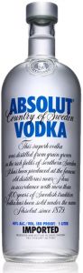 Vodka Lt.1.0 Absolut Blu 