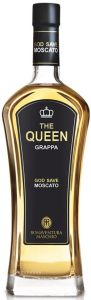 The Queen Grappa di Moscato Gold Save Bonaventura Maschio