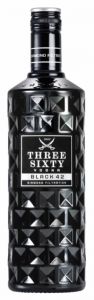 Vodka Three Sixty Black 42° Diamond Filtration
