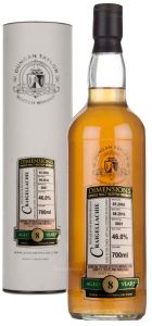 Whisky Glenallachie 8 Year 2008 Dimensions Duncan Taylor