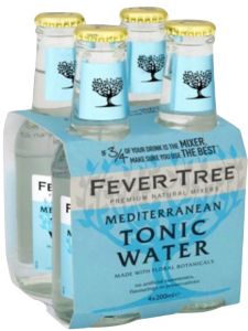 4 Bottiglie Tonic Water Mediterranean Fever-Tree